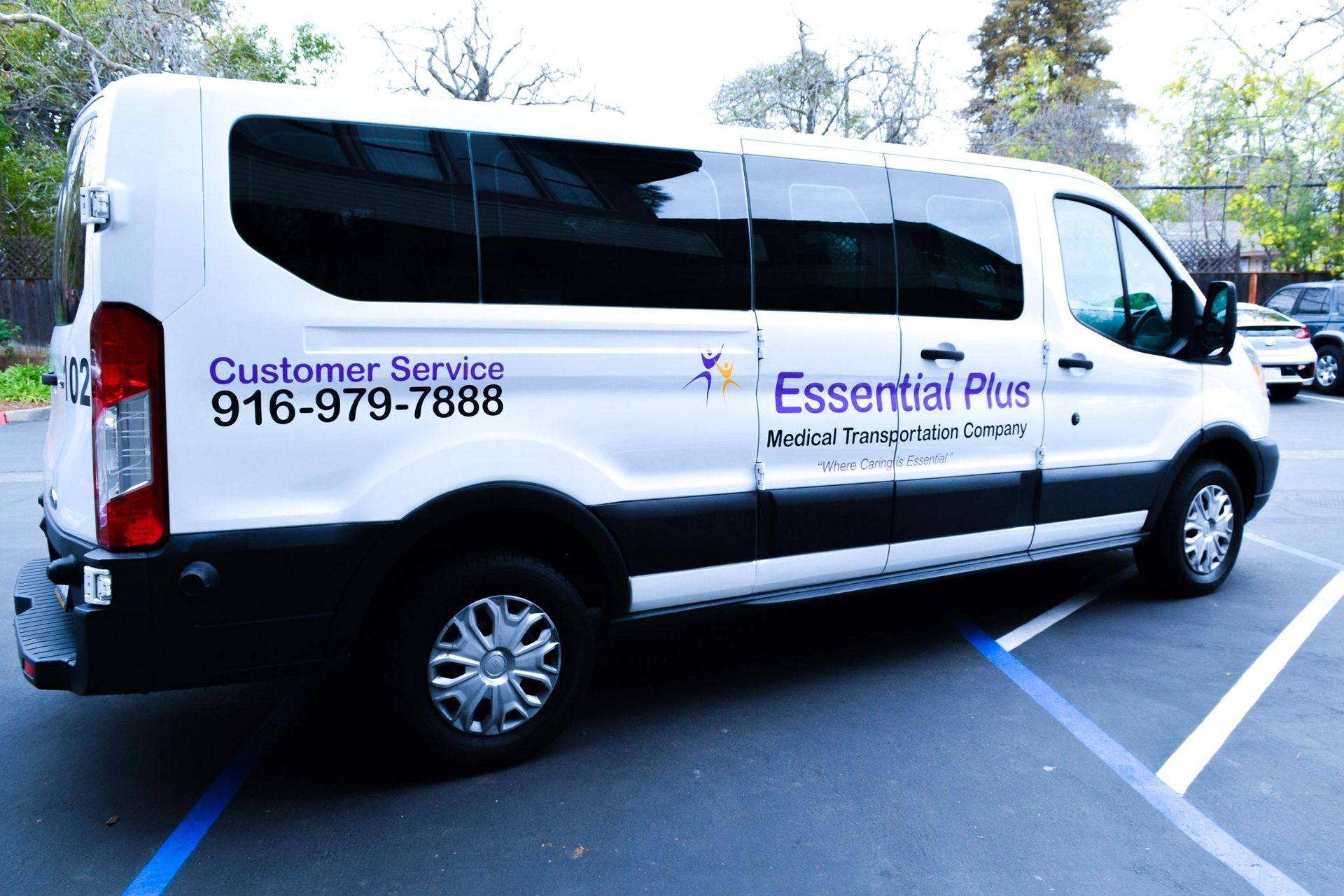 Essential Plus Medical Transportation van
